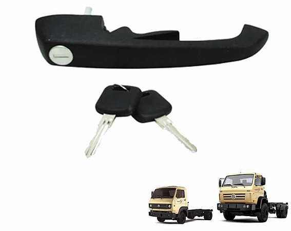 Maçaneta Externa Porta - c/ Chave VW Caminhões 8150 8120 18310 15180 13180 17220 Kombi Clipper 2VC837205