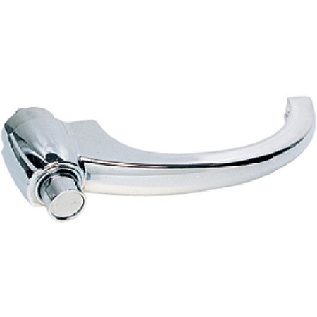 Maçaneta Externa Porta - Lado Motorista LE e Passageiro LD - Cromado - c/ Chave - GM Caminhões Pick-Up