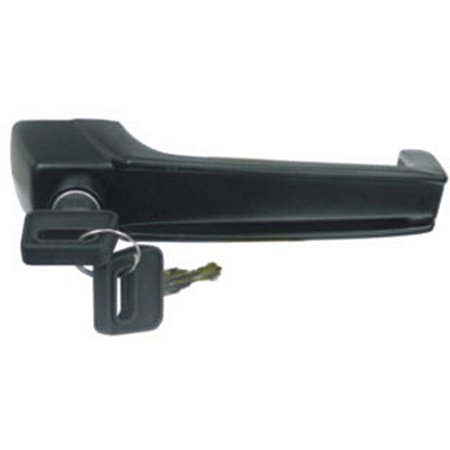 Maçaneta Externa Porta - Lado Motorista LE - Preto - c/ Chave Volvo Caminhões