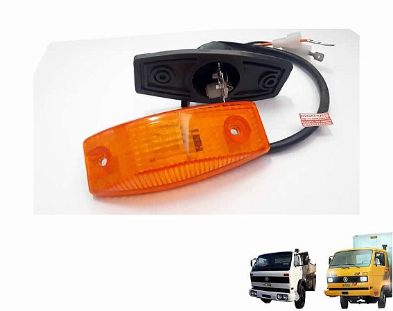 Lanterna Luz Pisca Lateral Coluna Caminhão VW até 1999 14150 680 11130 8140 690 790 7110s