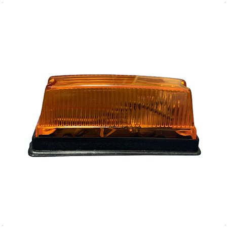 Lanterna Palito Pisca Vigia Teto Bau Furgão Carroceria Laranja