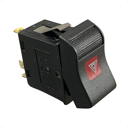 Botão Luz Emergência Pisca Alerta 12V Caminhão VW Worker Após 2000 - 17210 13150 40300 26260 8120 8150 7100 15180 13180 13150 24250 - 2RD953235