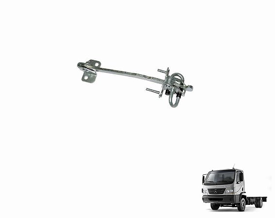 Limitador Porta - Lado Motorista LE - Caminhão Mb Accelo 715c 915c 1016 - 9797207016