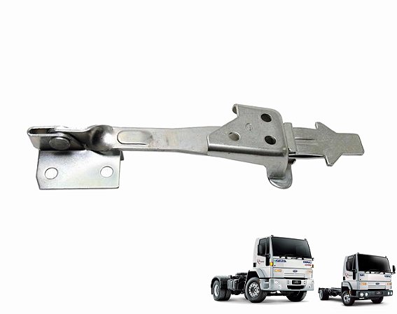Limitador Porta - LE Motorista - Caminhão Ford Cargo 712 815 816 1215 1317 2428 4532 - XC456823500AA