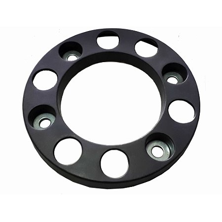 Calota Roda Dianteira 10 Furos Cinza Caminhão Vw E Ford Cargo