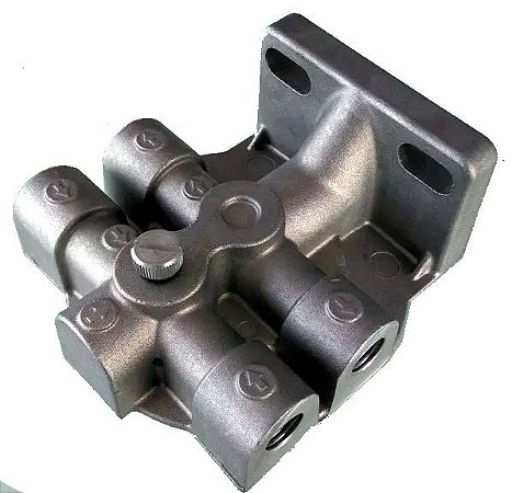 Cabeçote Filtro Separador Água Racor S/ Bomba S/ Esfera Rosca 1'X14Uns-2B Entrada e Saida 14mm