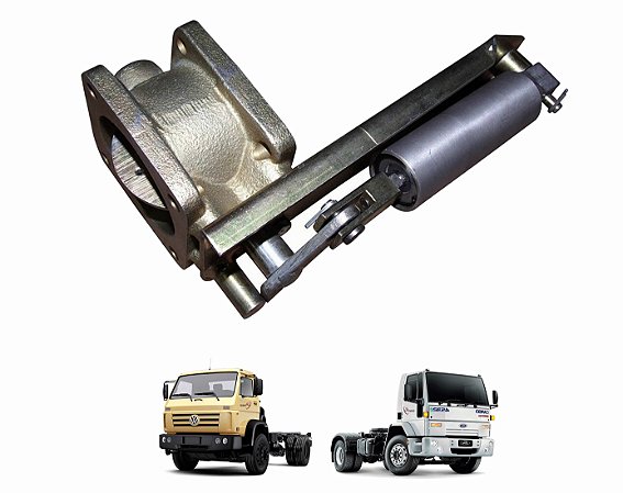 Freio Motor Completo - 04 Polegadas - Caminhão VW e Ford Cargo Pesado