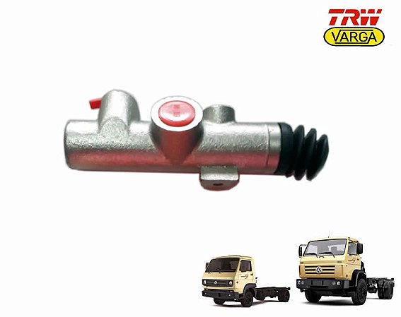 Atuador Cilindro Mestre Embreagem Caminhão VW Worker a partir de 2000 8150 8160 18310 17220 17210 15180 13180