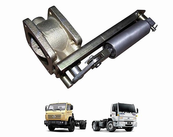 Freio Motor Completo - 3,5 Polegadas - 85mm - Caminhão VW e Ford Cargo Médio