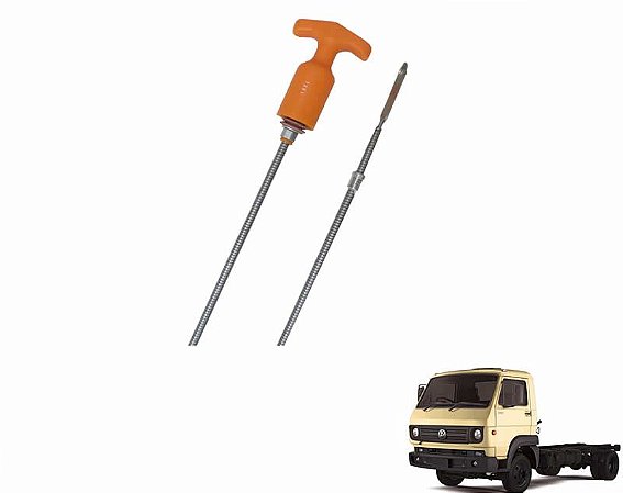 Vareta Nível Óleo Motor - 0460mm - Caminhão VW 5150 8160 9160 10160 Advantech