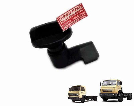 Botão c/ Trava Tampa Fusível Caminhão Vw a partir de 2000 Worker Delivery - 2R0857847