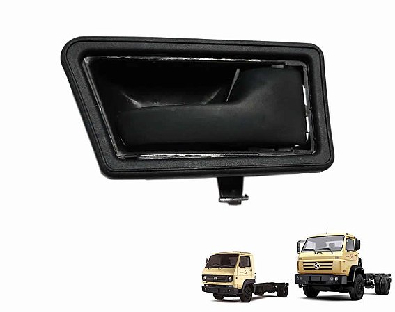 Maçaneta Interna Porta - Lado Motorista LE - Caminhão VW Worker 2000 em Diante - 327837247