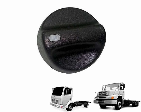 Botão Ar Quente Painel MB 709 710 712C 912 1215C 914C 1318 L1620 L1618 1938 LS1941 0008220102