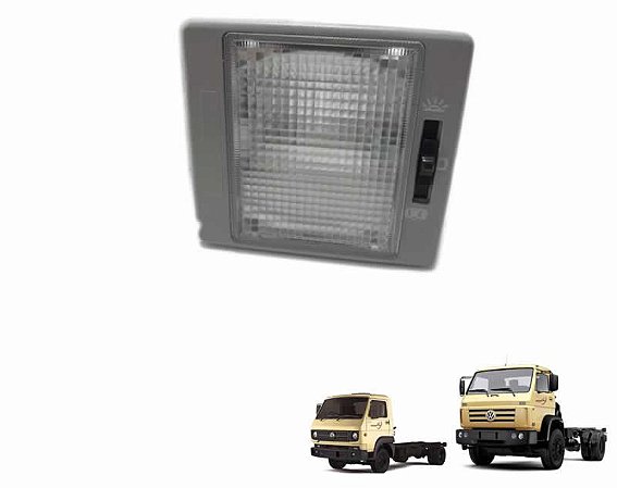Lanterna Luz Teto Cortesia Caminhão VW 2000 em diante 8150 8120 8160 18310 17210 13180 15180 26260 325947111