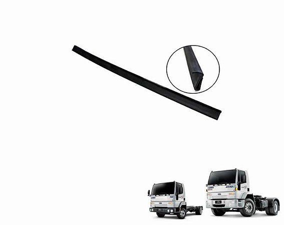 Canaleta Externa da Porta Caminhão Ford Cargo - 712 815 1215 4030 1317 4532 2425 Geração 1 81DBE21510AC