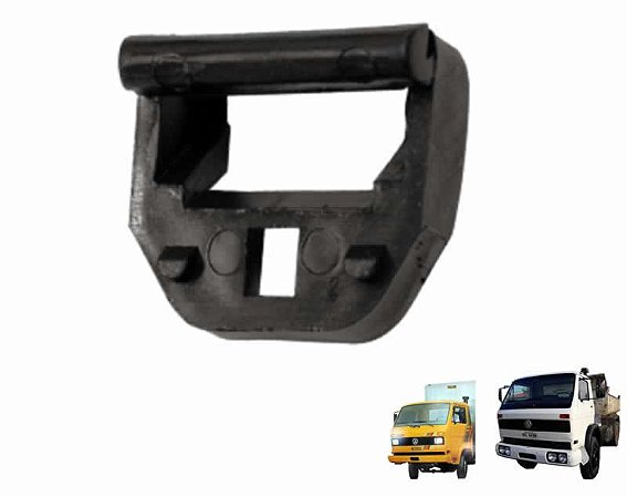 Suporte Fecho do Tampa Porta Luvas C/ Chave - Caminhão VW de 1986 à 1994 790s / 7110s 281857133