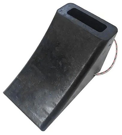 Calço de Borracha Para Roda Pneu de Caminhão Com Corda