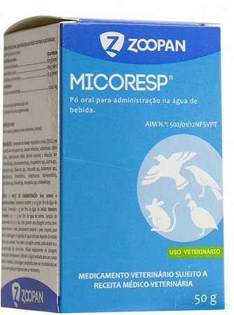 Zoopan - Micoresp - 50g - Validade 08/2023