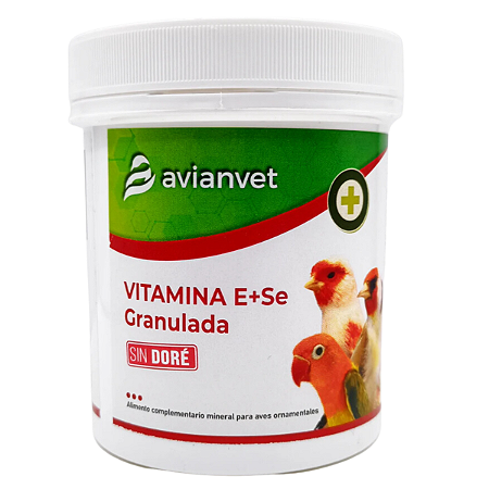 Vitamina E+Se Granulada - 125g - Validade 10/2024