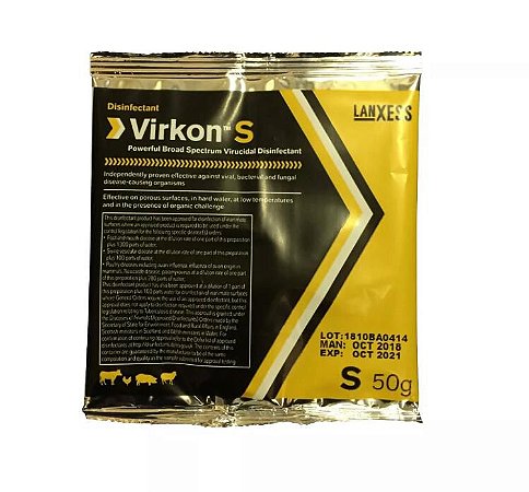 Virkon S - 50g - Validade 06/2024