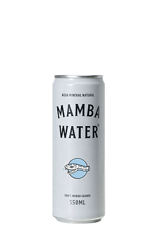 Água Mineral Mamba Water sem Gás 350ml – Pack 24 Unid