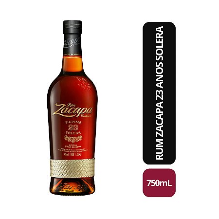 Rum Zacapa 23 Anos Solera Centenario - 750mL