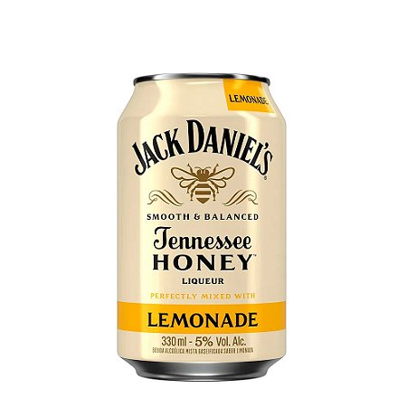 Jack Daniels Honey & Lemonade Lata 330ml - 12UND