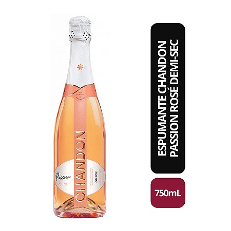 Espumante Chandon Passion Rose Demi-Sec - 750Ml