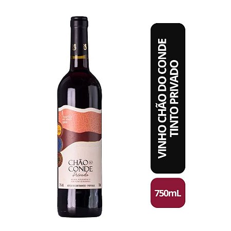 Vinho Chão do Conde Tinto Privado - 750ML