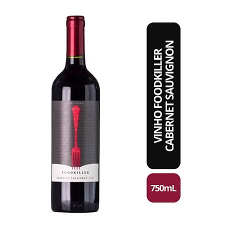 Vinho Foodkiller Cabernet Sauvignon - 750ML