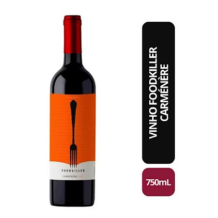 Vinho Foodkiller Carménère - 750ML