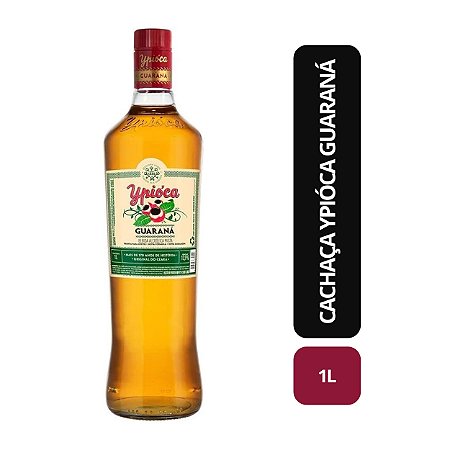 Cachaça Ypióca Guaraná - 1L