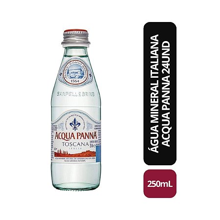 Água Mineral Italiana Acqua Panna 24UND - 250ml