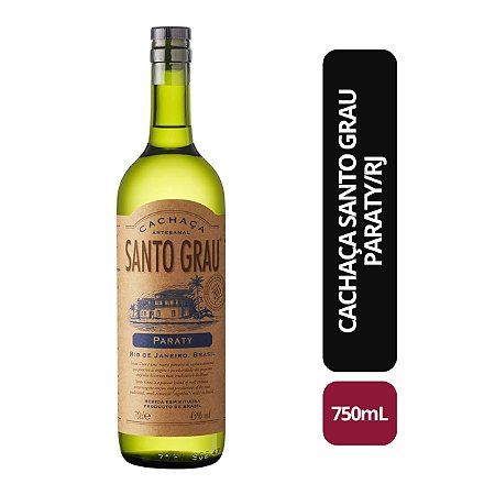 Cachaça Santo Grau Paraty/RJ - 750ml