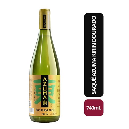 Saquê Azuma Kirin Dourado - 740ml