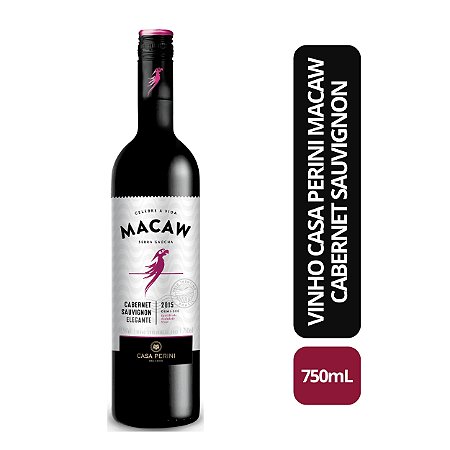 VINHO CASA PERINI MACAW CABERNET SAUVIGNON - 750ML