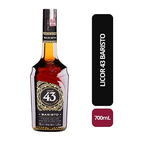 Licor Diego Zamora 43 Baristo - 700ml