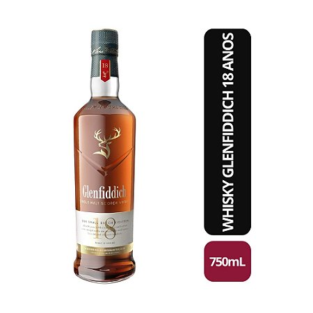 Whisky Glenfiddich 18 anos - 750mL