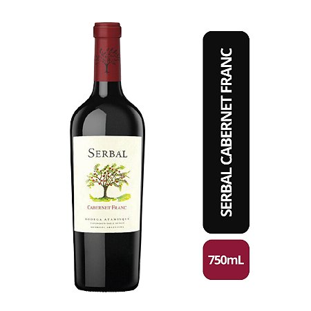 Vinho Argentino Serbal Cabernet Franc - 750ML