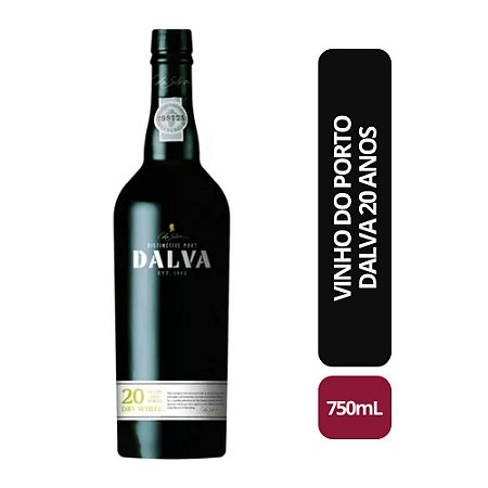 VINHO DO PORTO DALVA 20 ANOS - 750ML