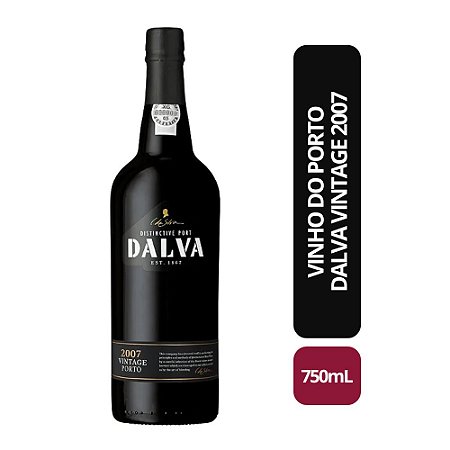 VINHO DO PORTO DALVA VINTAGE 2007 - 750ML