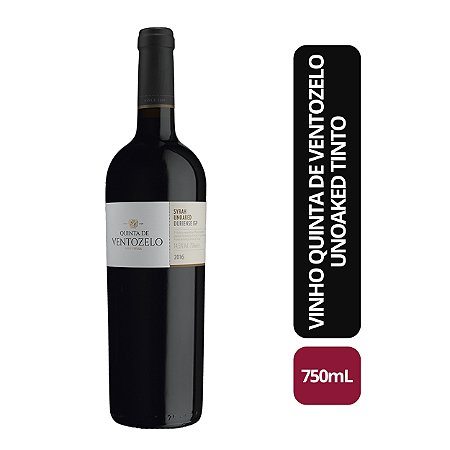 VINHO QUINTA DE VENTOZELO UNOAKED TINTO - 750ML