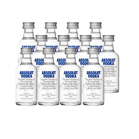 Vodka Absolut - 12x50ml