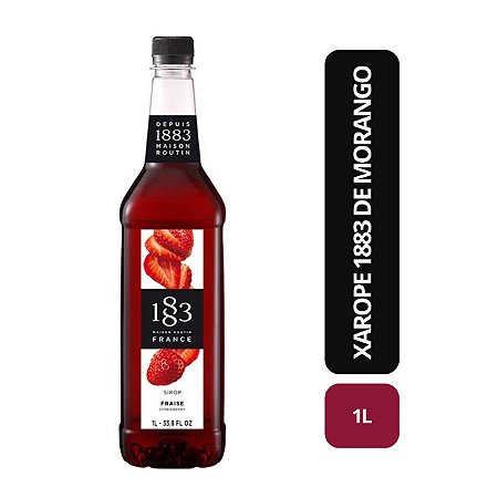 XAROPE 1883 DE MORANGO - 1L