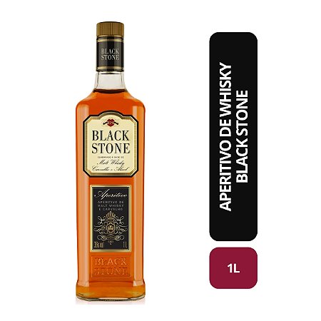 APERITIVO DE WHISKY BLACK STONE - 1L