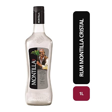 RUM MONTILLA CRISTAL - 1L