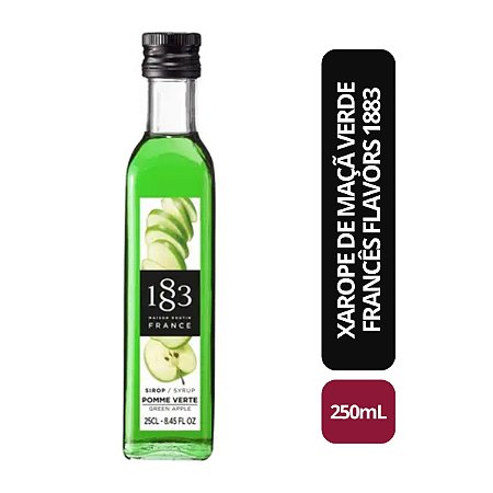 Xarope Francês de Maçã Verde (Flavors 1883) - 250mL
