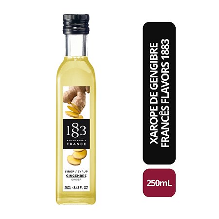 Xarope Francês de Gengibre (Flavors 1883) - 250mL