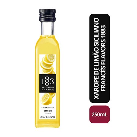 Xarope Francês de Limão Siciliano (Flavors 1883) - 250mL