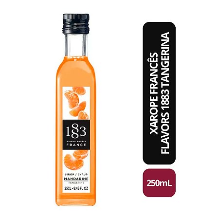 Xarope Francês de Tangerina (Flavors 1883) - 250mL